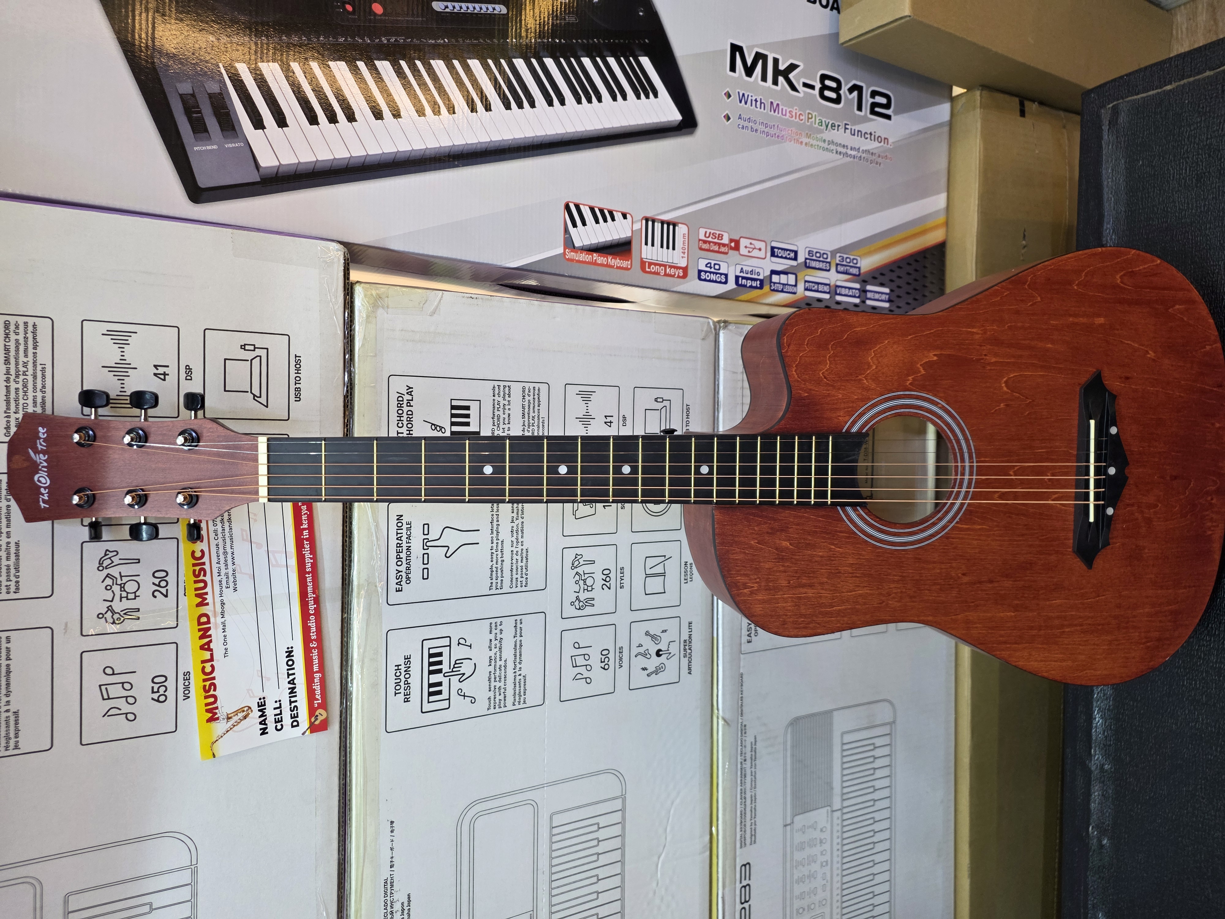 Matte Finish acoustic guitar